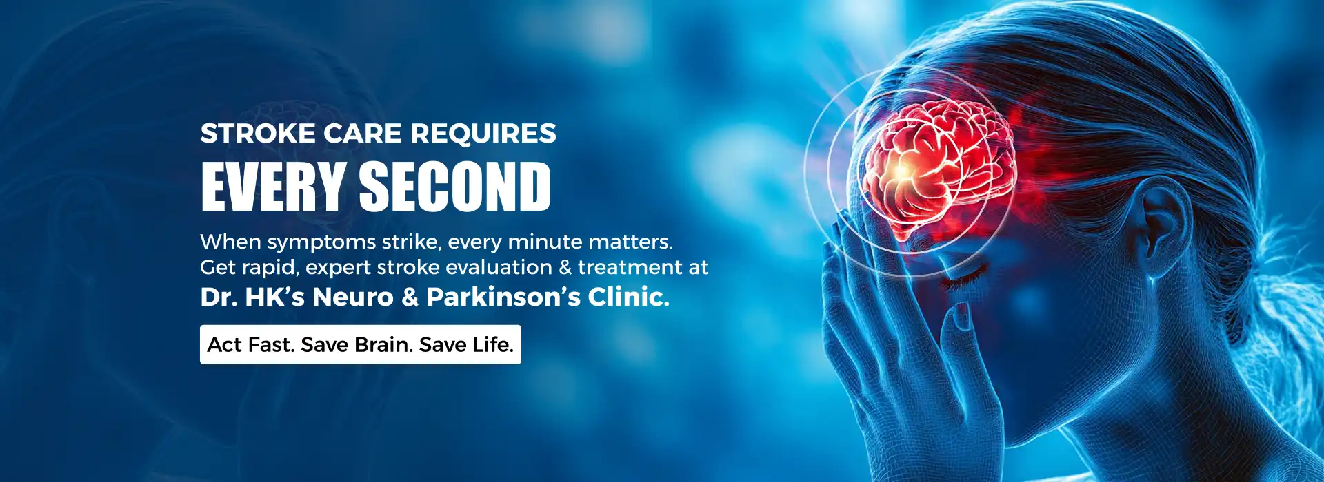 Stroke Banner – “Time is Brain